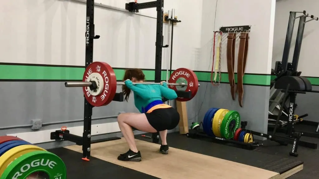 Caitlyn Murphy training at Chicago Strength & Conditioning