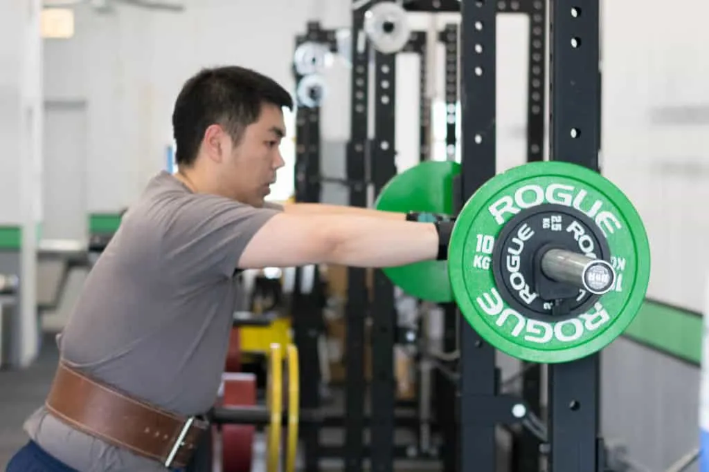 Chris Soo training at Chicago Strength & Conditioning