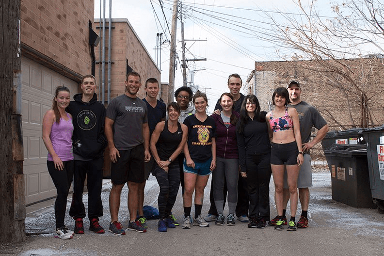 Cristina at Crossfit